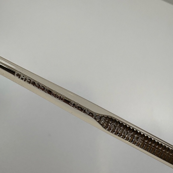 FRAMES ONLY - Warby Parker CHELSEA 665 48•19•145 Warby Parker Transparent Glasse - Picture 9 of 15